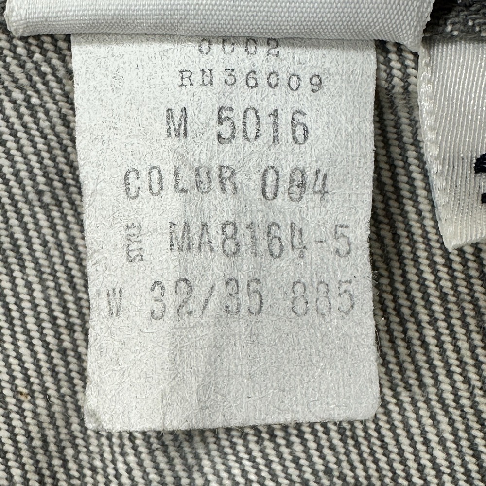 Vtg Calvin Klein Jeans Fits Men 31x35 Gray Straight Leg 80s USA Made Scovill - Picture 5 of 14